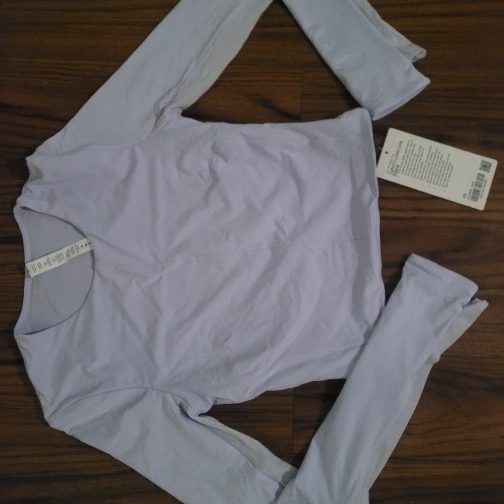 Lululemon Tight Fit Long Sleeve, Size XS, NWT